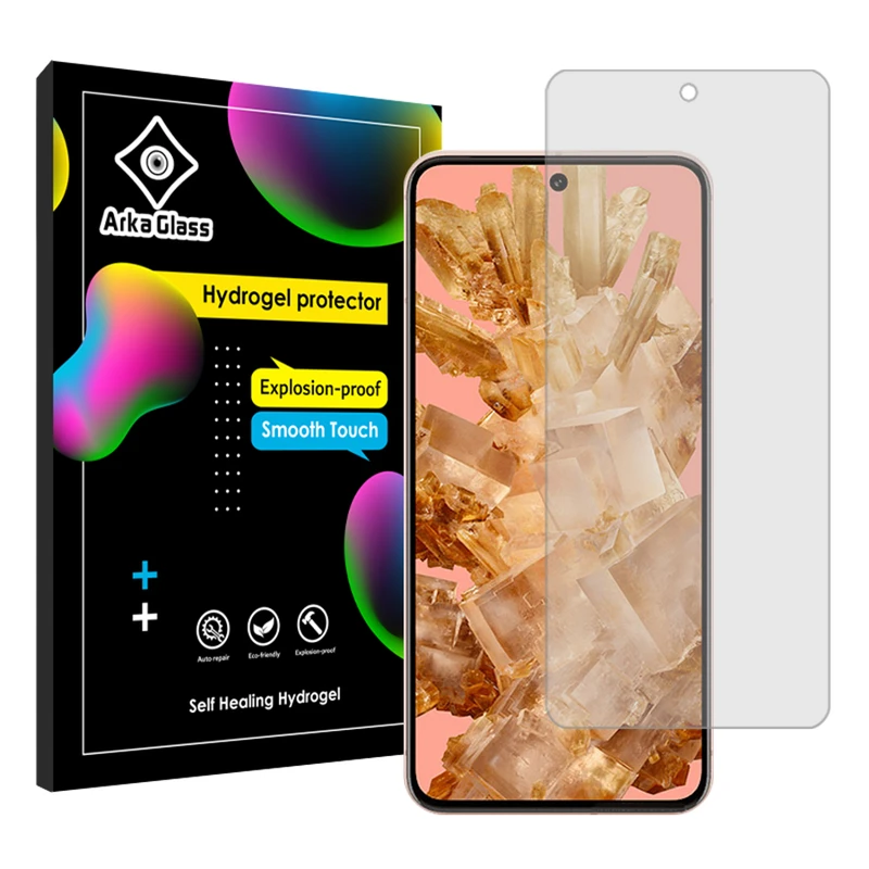 محافظ صفحه نمایش شفاف آرکا گلس مدل Tough مناسب برای گوشی موبایل گوگل Pixel 8