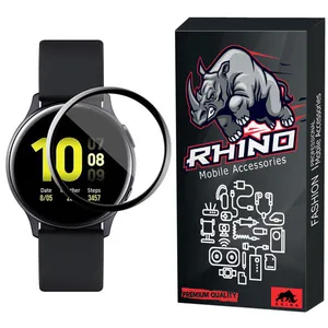 محافظ صفحه نمایش راینو مدل PMMA مناسب برای ساعت هوشمند سامسونگ Galaxy Active 2 44mm 