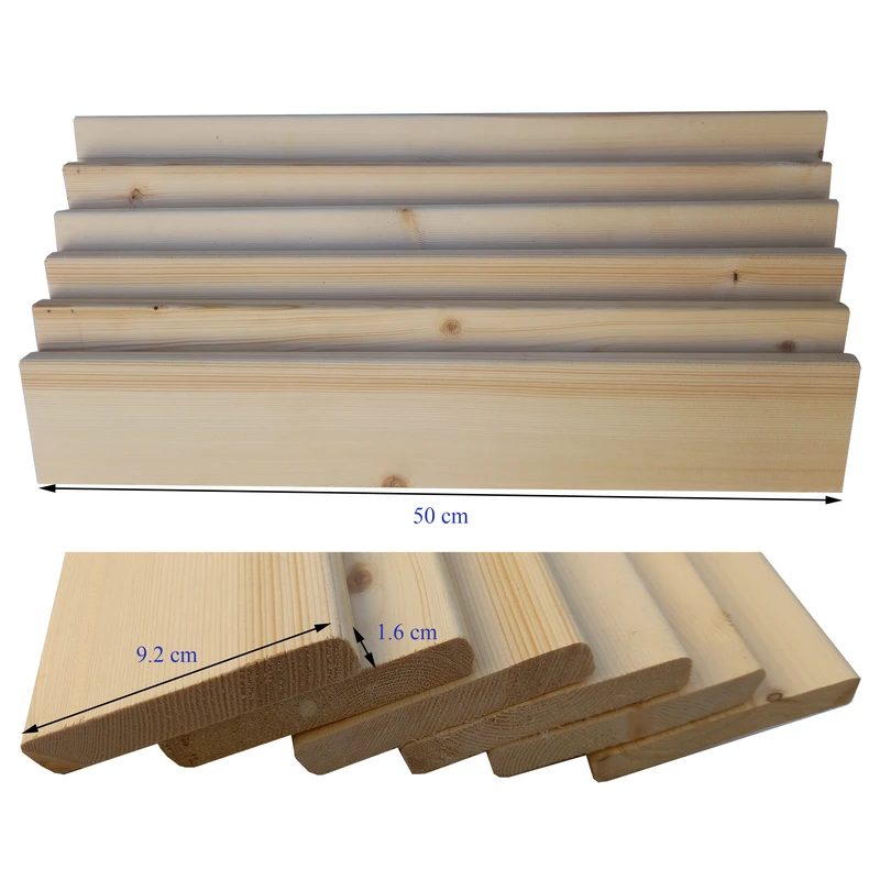 عکس شماره 5 : تخته چوب مدل روسی ابزار خورده بسته 6 عددی