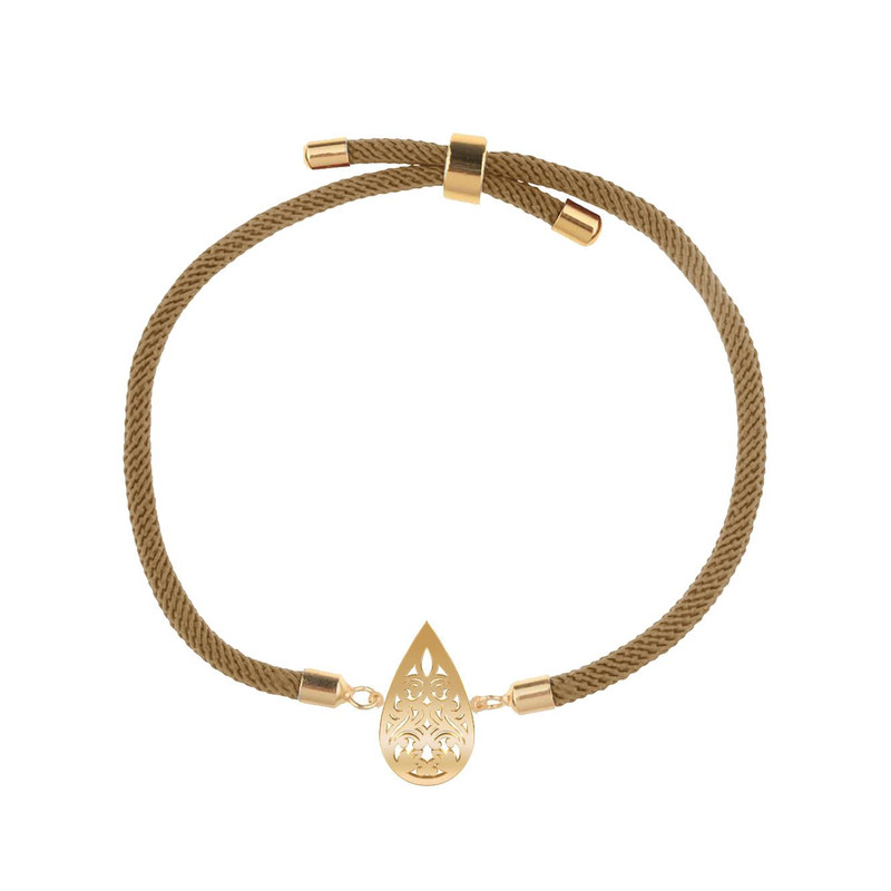 دستبند طلا 18 عیار زنانه مدوپد مدل اسلیمی کد D17-10689