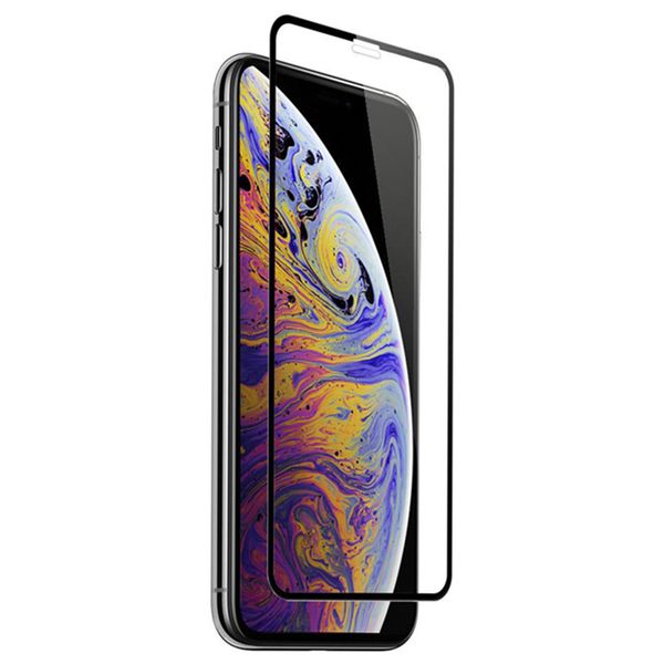 محافظ صفحه نمایش شیشه ای مدل 3D مناسب برای گوشی موبایل اپل iPhone Xs max محافظ صفحه نمایش شیشه ای مدل 3D مناسب برای گوشی موبایل اپل iPhone Xs max