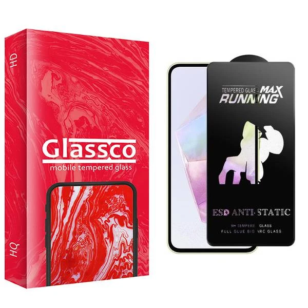 محافظ صفحه نمایش گلس کو مدل CGo1newpkg Running Max مناسب برای گوشی موبایل سامسونگ Galaxy A35/A55