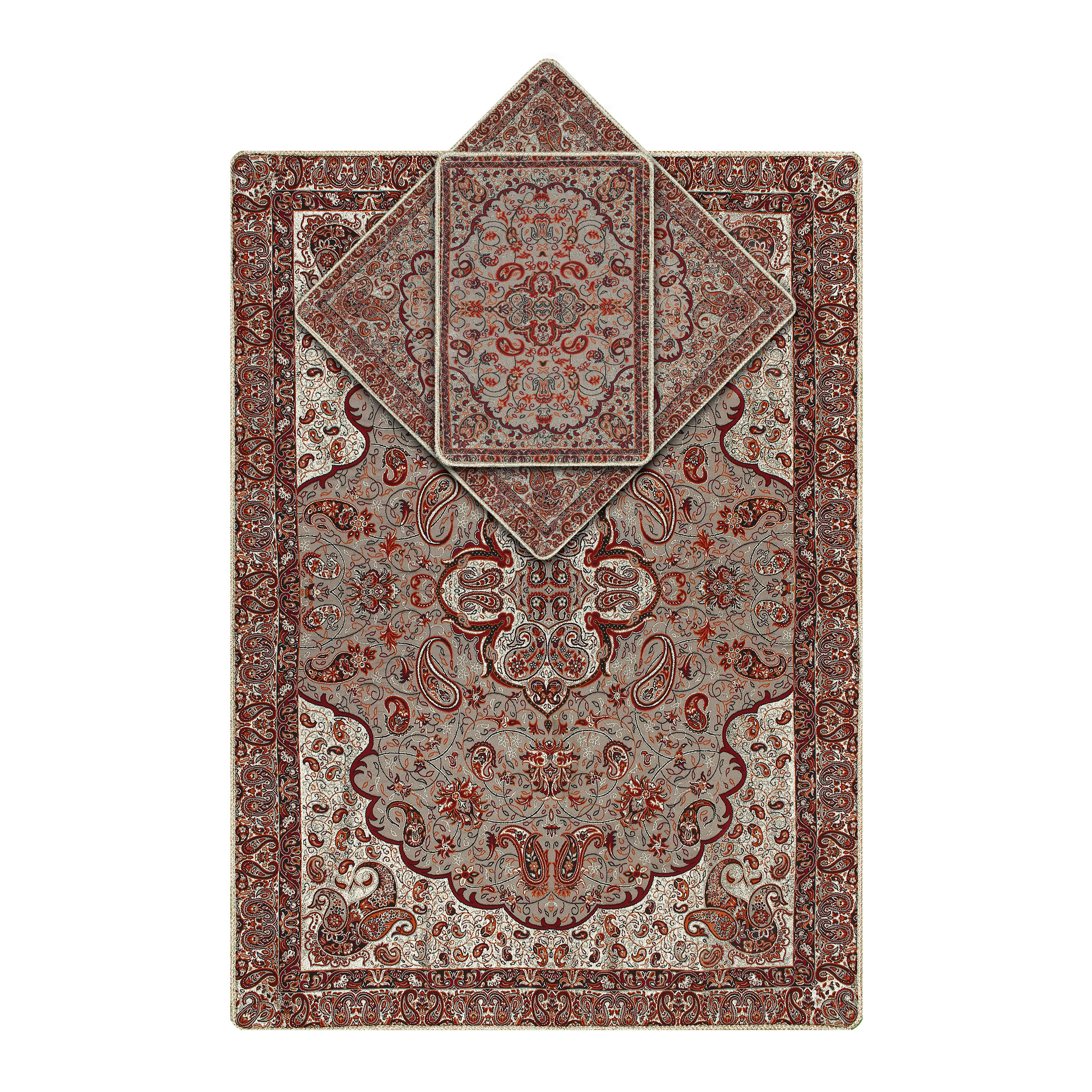 سجاده و جانماز ترمه مدل شاه عباسی کد steave007