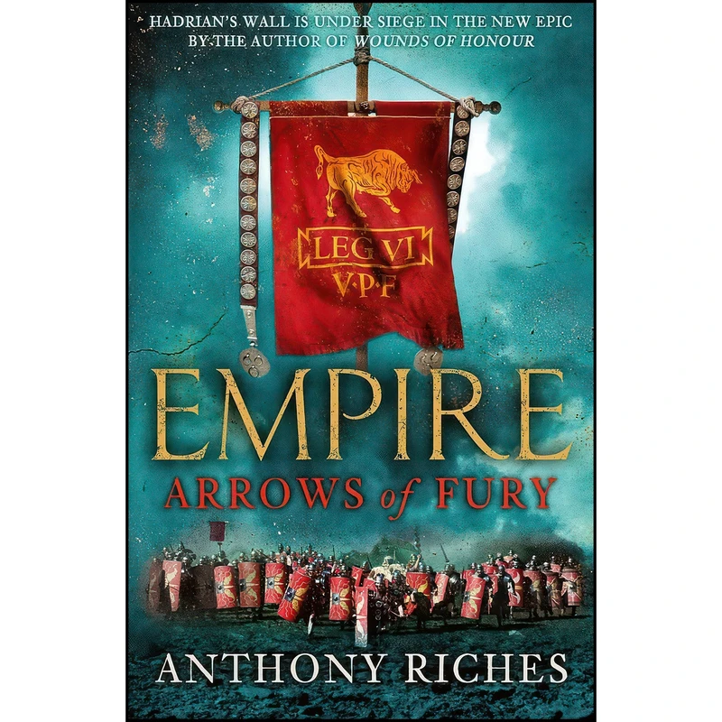 کتاب Arrows of Fury  اثر Anthony Riches انتشارات Hodder & Stoughton