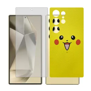 Glass Together model matte screen protector for Samsung Galaxy S22 Ultra mobile phone with back cover sticker