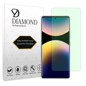 Diamond Hydrogel model anti green Screen Protector for Xiaomi Poco M8 mobile phone