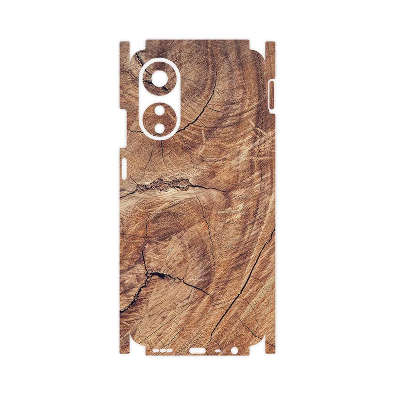 برچسب پوششی ماهوت مدل Wood Texture 5-FullSkin مناسب برای گوشی موبایل اپو A78 4G