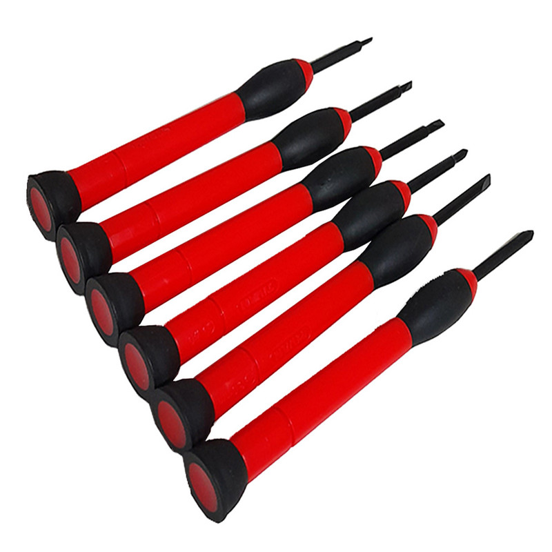 پیچ گوشتی ساعتی  تیوان مدل AT - 81 مجموعه 6 عددی