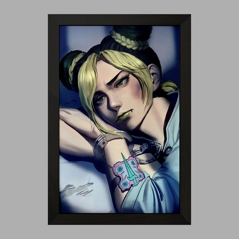 تابلو خندالو مدل جولین کوجو انیمه جوجو Jojo  کد 11509