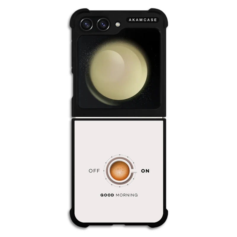 کاور آکام مدل AMC-WSGZFLIP5-COFFEE-13 مناسب برای گوشی موبایل سامسونگ Galaxy Z Flip 5