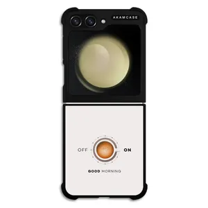 AKAM AMC-WSGZFLIP5-COFFEE-13 Cover For Samsung Galaxy Z Flip 5