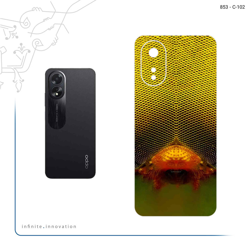 برچسب پوششی ماهوت مدل Bee eyes مناسب برای گوشی موبایل اپو A38
