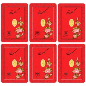 شمش طلا 24 عیار طلای محمد مدل گل رز کد 6R50 مجموعه 6 عددی