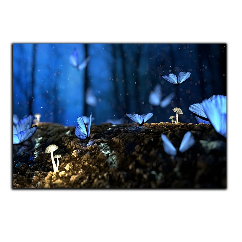 تابلو شاسی بکلیت طرح جنگل و پرواز پروانه مدل SH-S5275