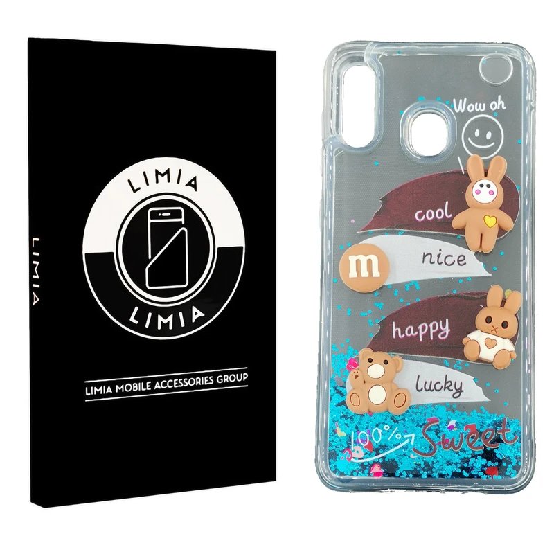 کاور لیمیا مدل آکواریومی لنزدار طرح عروسکی برجسته مناسب برای گوشی موبایل سامسونگ Galaxy A20/A30