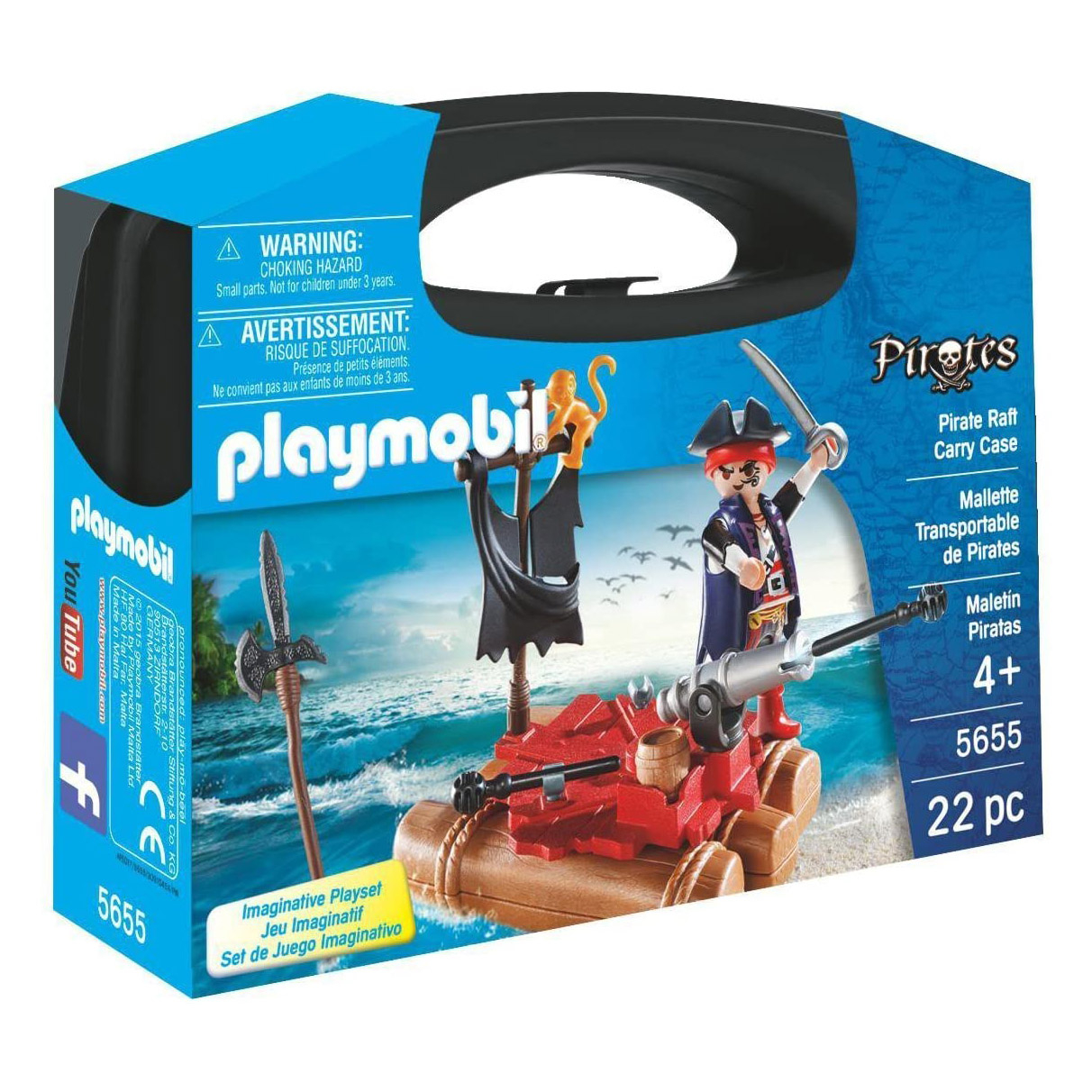 ساختنی پلی موبیل مدل pirate raft 5655
