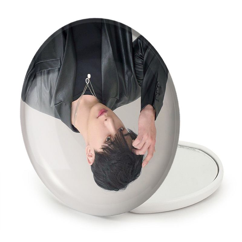 آینه جیبی خندالو طرح ونهو گروه مانستا اکس Monsta X مدل تاشو کد 21196