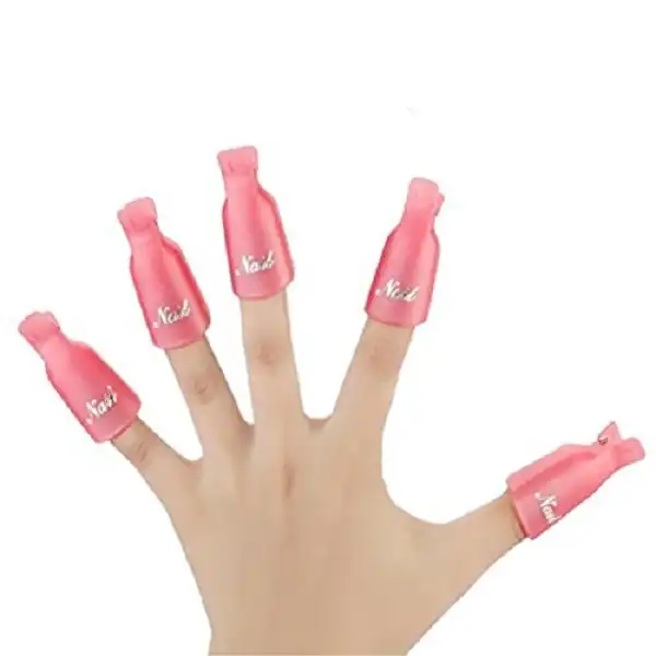 نیل آف ناخن مدل کلیپسی بسته 10 عددی