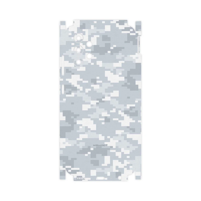 برچسب پوششی ماهوت مدل Army-Winter-Pixel-FullSkin مناسب برای گوشی موبایل سامسونگ Galaxy M32 5G