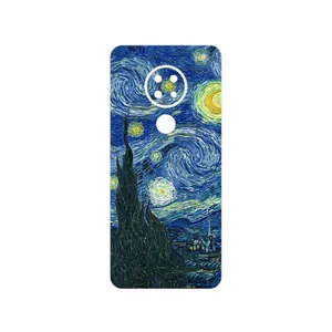 MAHOOT The Starry Night of van Gogh Cover Sticker for Nokia 6.2