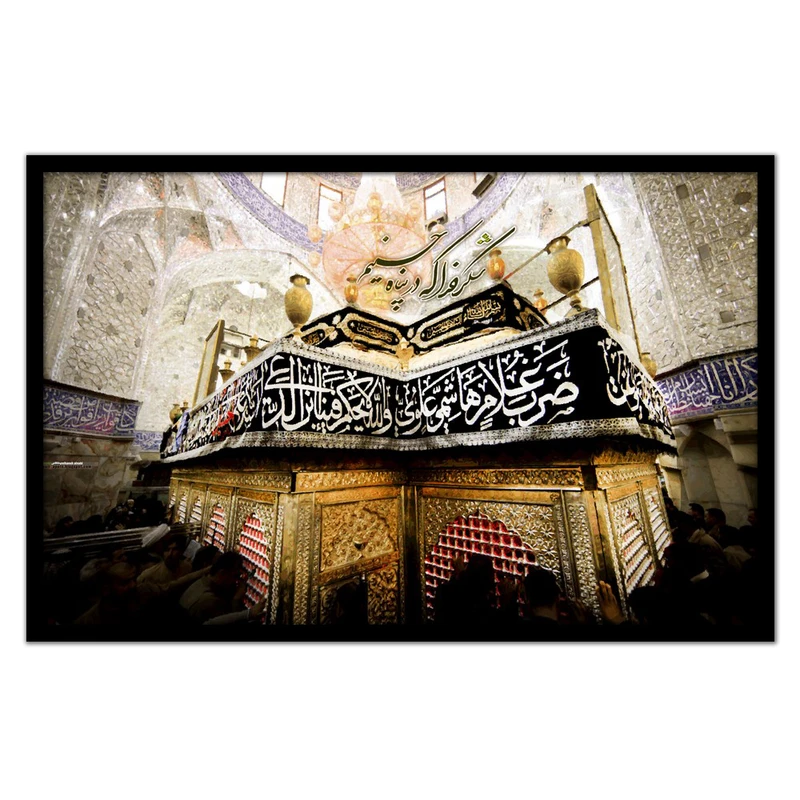 تابلو نوری بکلیت طرح مذهبی ضریح اباعبدالله مدل B-bu1454