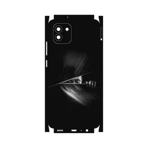 MAHOOT Black Portrait-FullSkin Cover Sticker for Samsung Galaxy A03
