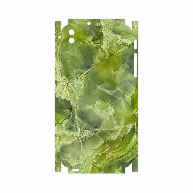 برچسب پوششی ماهوت مدل Green Crystal Marble-FullSkin مناسب برای گوشی موبایل اچ تی سی Desire 816