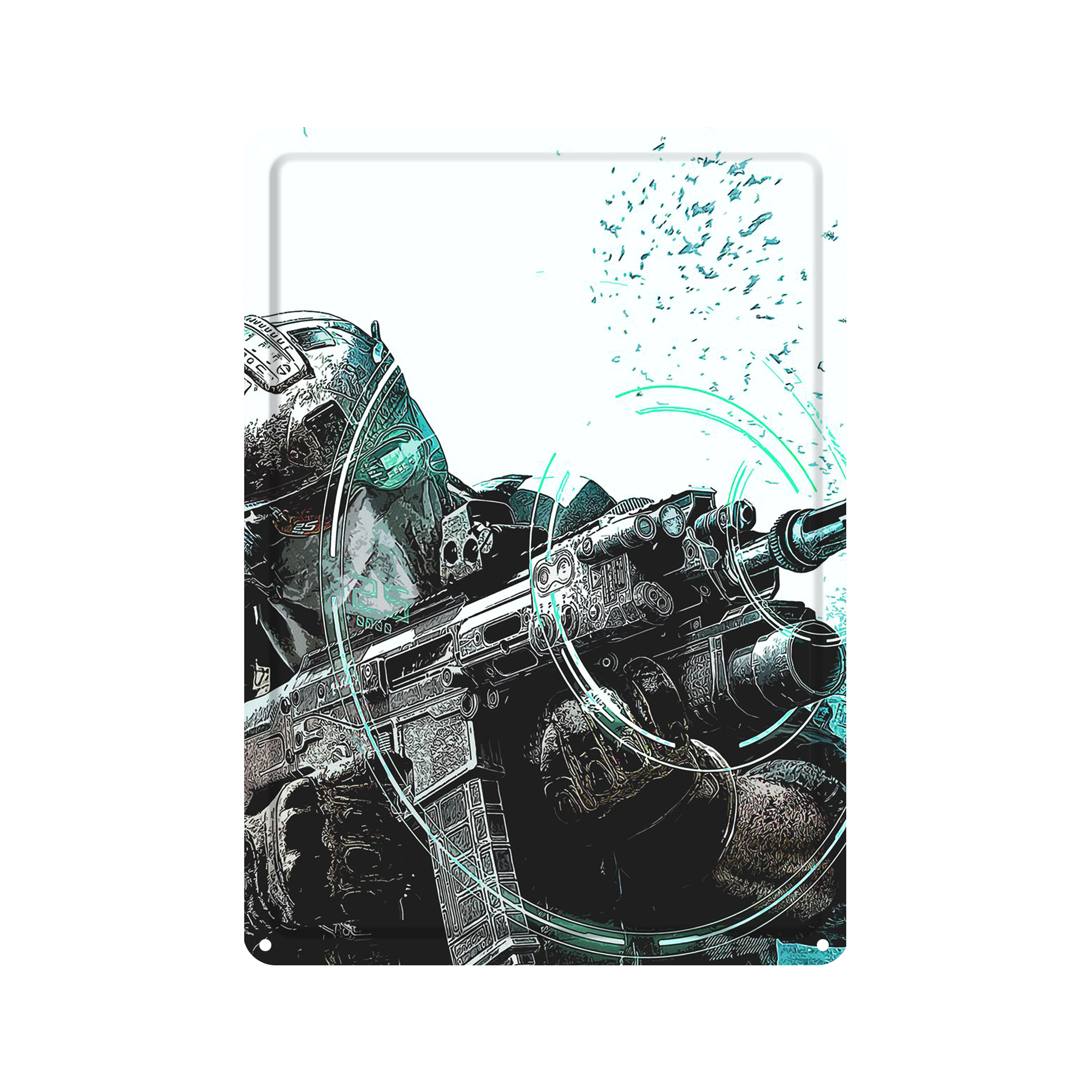 دیوارکوب مدل بازی کد 1402 ghost recon