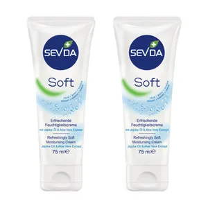 کرم مرطوب کننده سودا مدل Soft حجم 75 میلی لیتر مجموعه 2 عددی