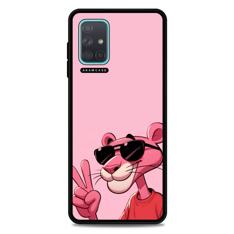 کاور آکام مدل AMC-WSGA71-PINK PANTHER9 مناسب برای گوشی موبایل سامسونگ Galaxy A71