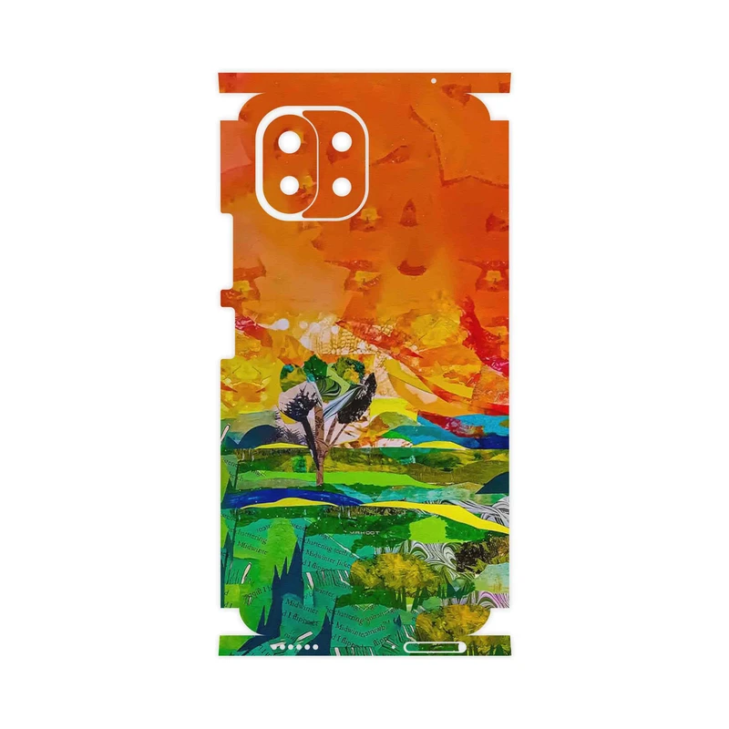 برچسب پوششی ماهوت مدل Collage of Painting-FullSkin مناسب برای گوشی موبایل شیائومی 11 Lite 5G NE