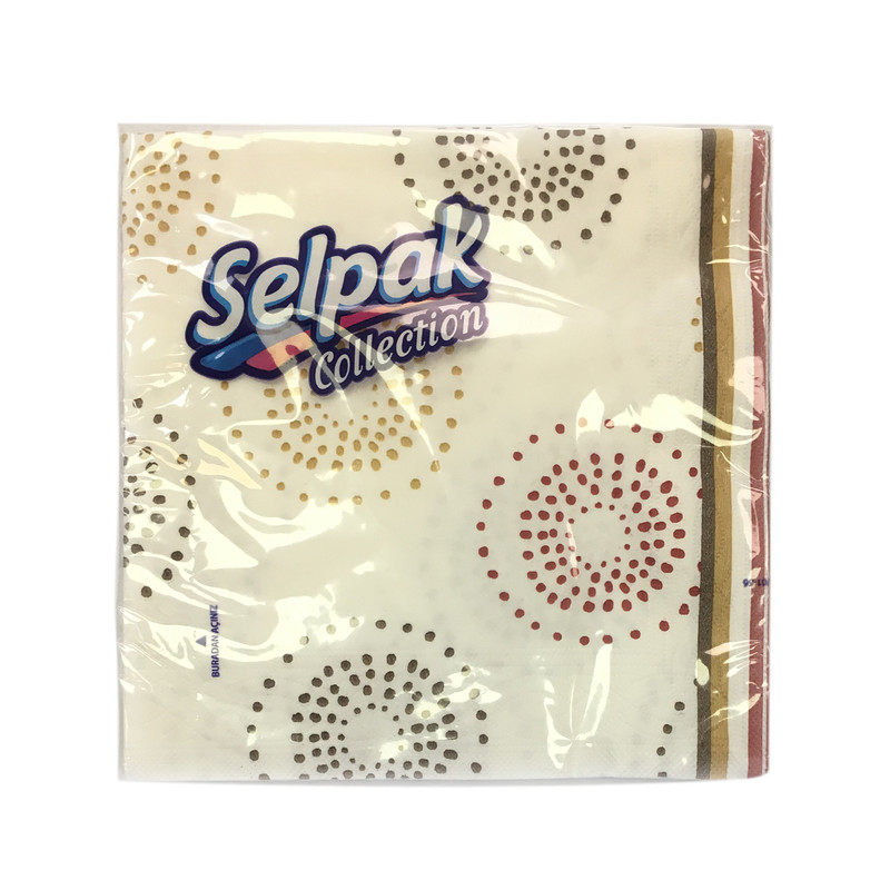 دستمال سفره سلپک مدل collection طرح کلاسیکو  بسته 20 عددی