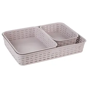 Irak Plastik SP215 Kitchen Basket Set 3 Pcs