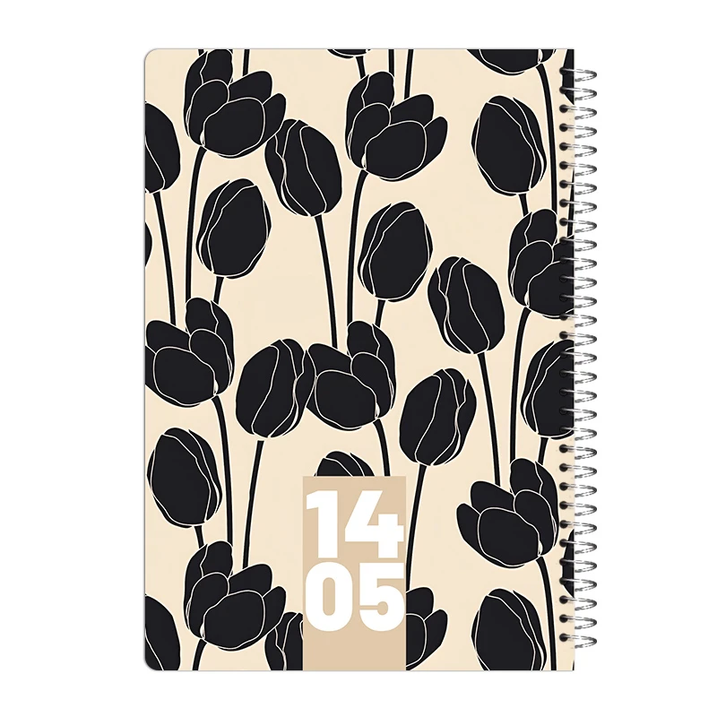 سررسید سال 1405 آی چاپ مدل فانتزی طرح tulip کد sr13