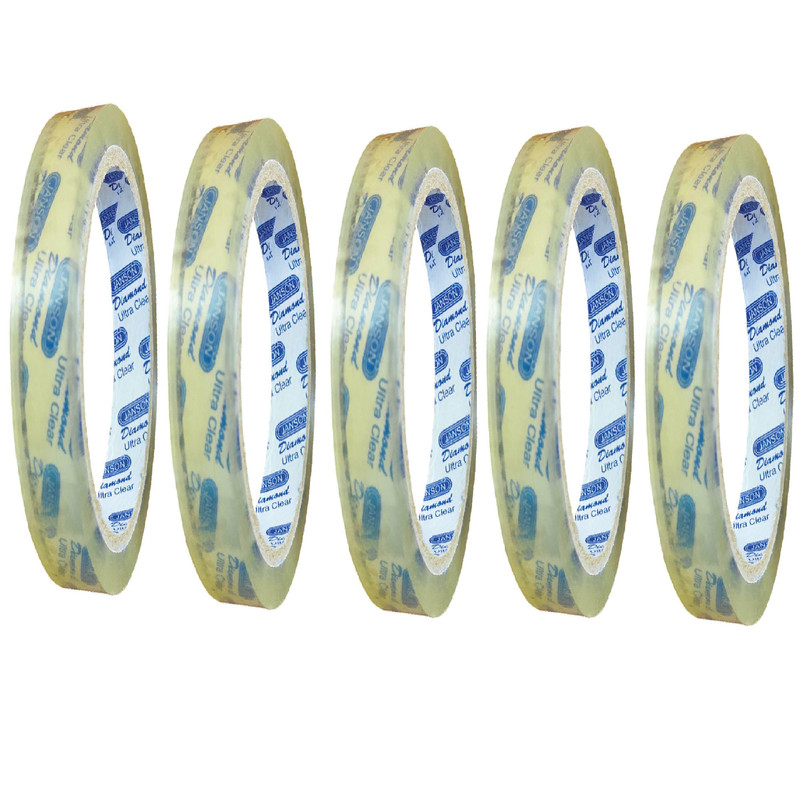 چسب نواری جانسون مدل Ultra clean عرض 1.80سانتی متر بسته 5 عددی