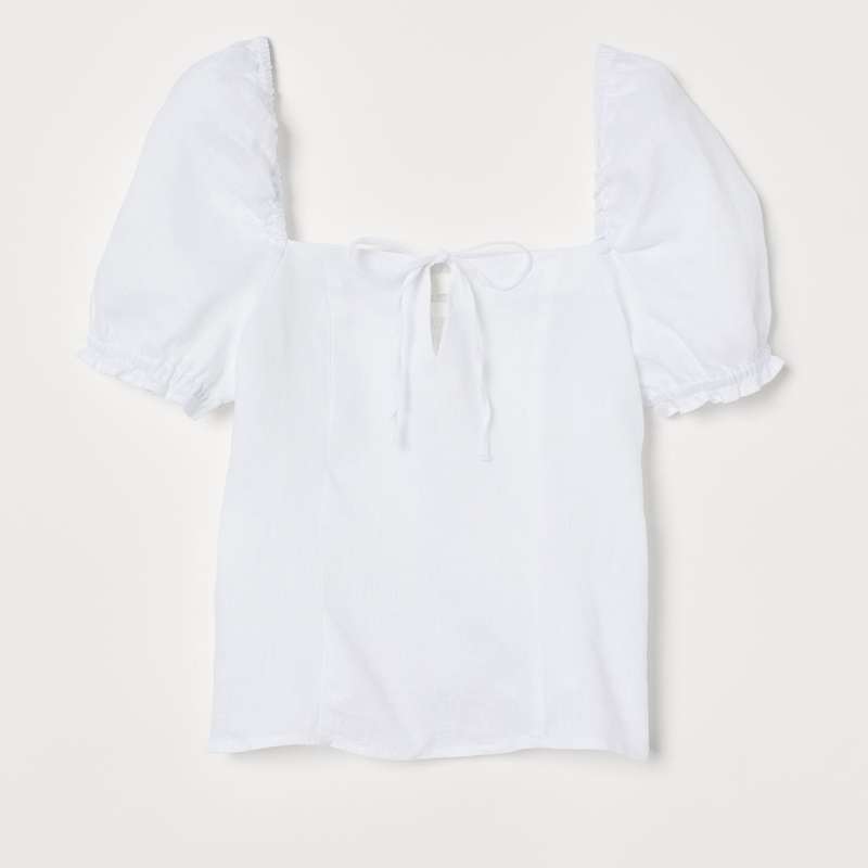 بلوز آستین کوتاه زنانه اچ اند ام مدل 0914966002