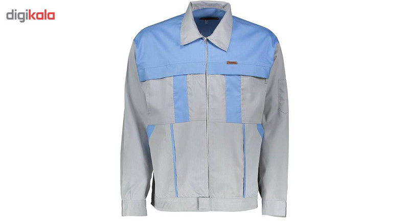 کاپشن و شلوار مهندسی سبلان مدل آلفا طوسی آبی آسمانی