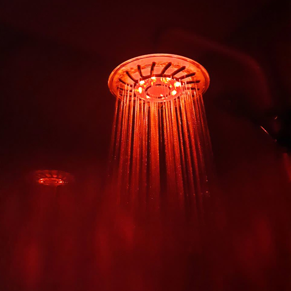 سردوش حمام پاپیروس مدل روشنایی خودکار Crystal - UP سردوش حمام پاپیروس مدل روشنایی خودکار Crystal - UP