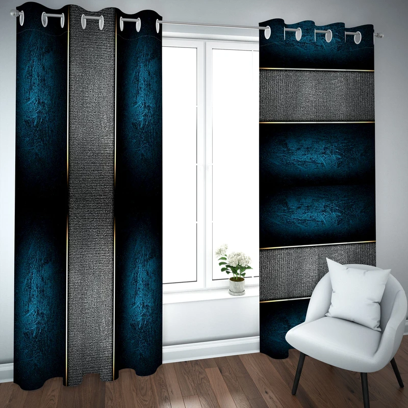 پرده مدل چاپی هازان سایز 300×150 سانتی متر 