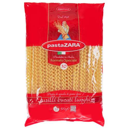 پاستا پاستا زارا مدل Fusilli Bucati Lunghi مقدار 500 گرم