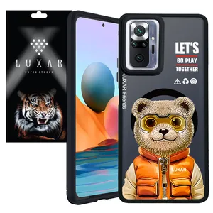 Luxar Teady Bear Cover For xiaomi redmi note10 Pro 4G / note 10pro max