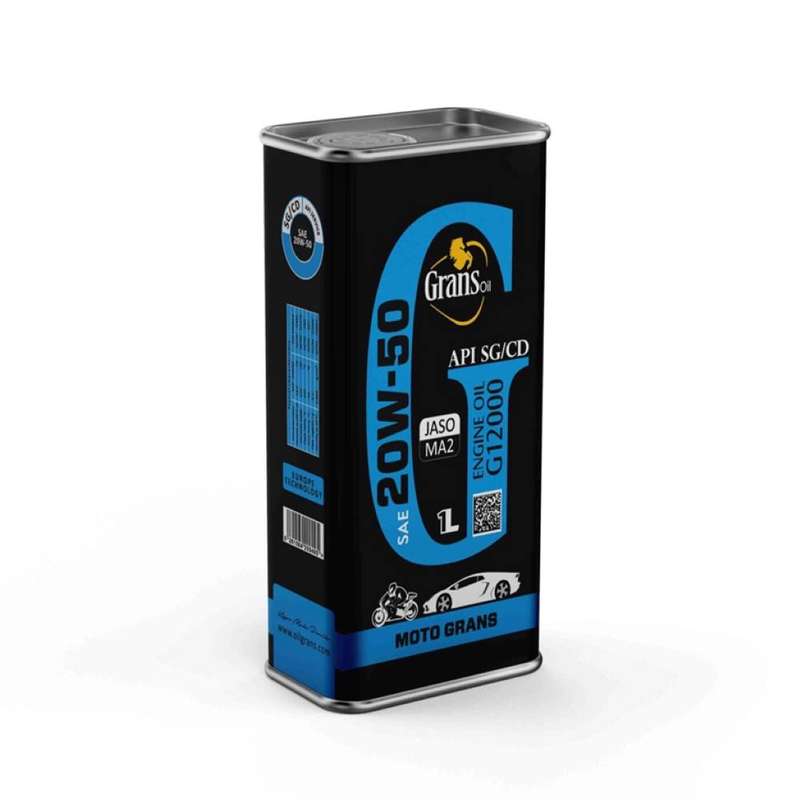 روغن موتور گرنس اویل مدل G12000 حجم 1 لیتر