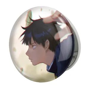 آینه جیبی خندالو طرح شییکو انیمه موب سایکو Mob Psycho 101 مدل تاشو کد 24468 