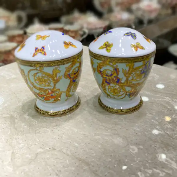 نمکدان طرح پروانه کد 537  بسته 2 عددی