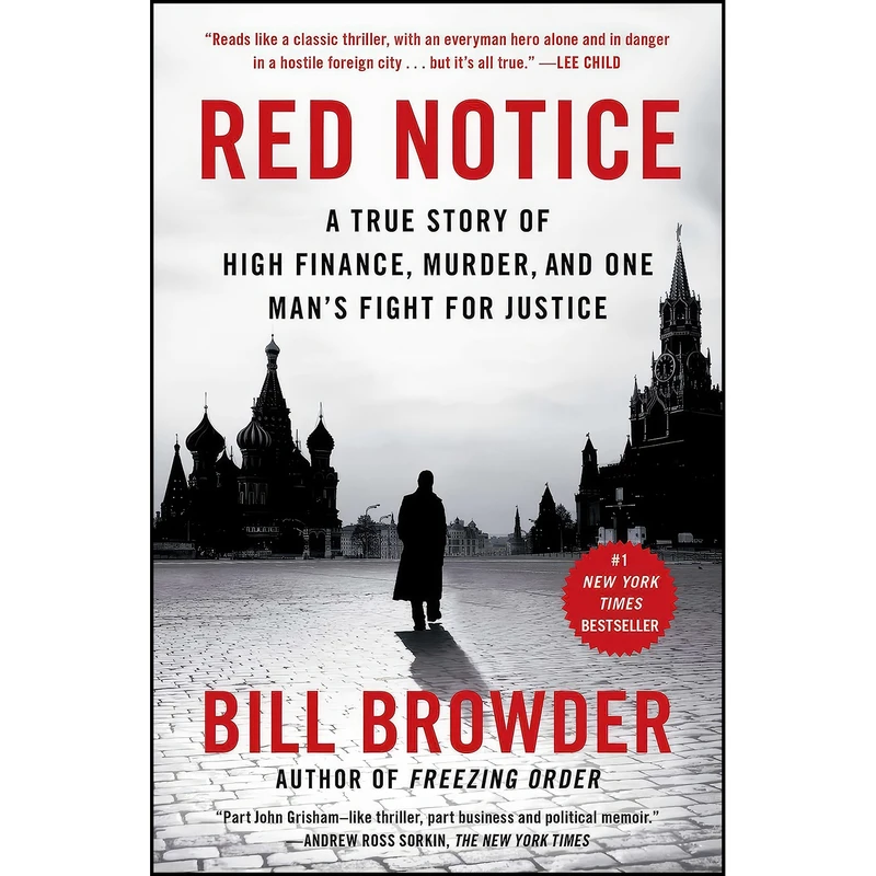 کتاب Red Notice اثر Bill Browder انتشارات Simon And Schuster