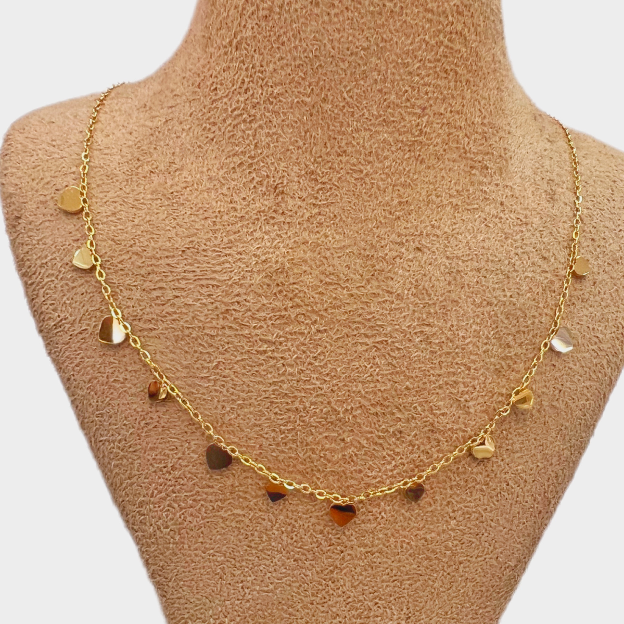 گردنبند دخترانه مدل سینه ریز قلب گردنبند دخترانه مدل سینه ریز قلب