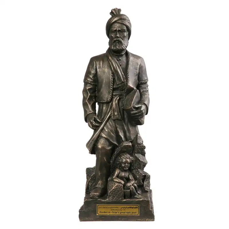 مجسمه تندیس و پیکره شهریار طرح حکیم ابوالقاسم فردوسی کد M150