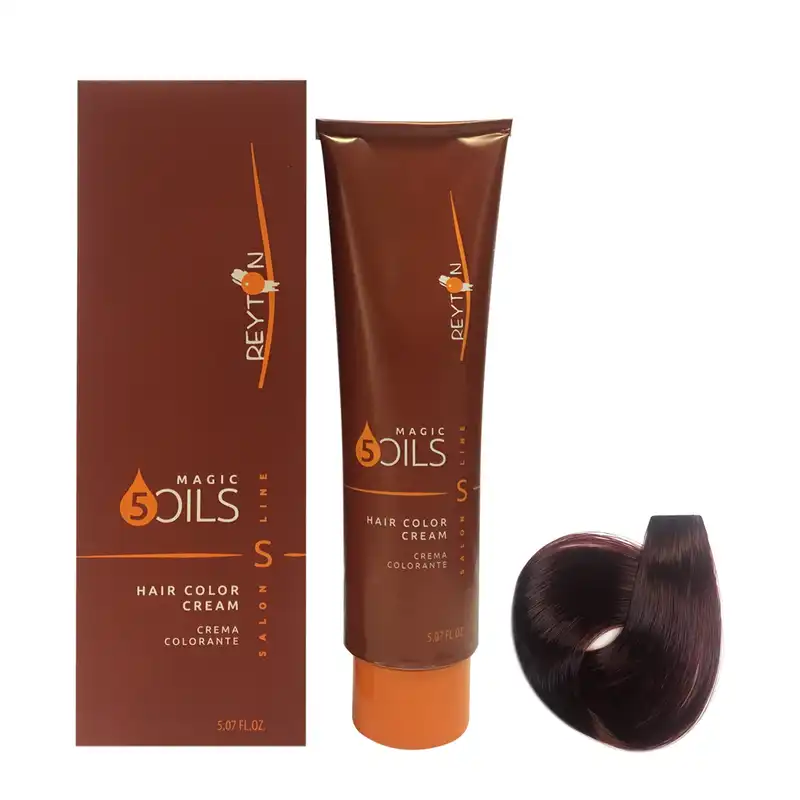 رنگ مو ریتون مدل Salon line شماره 7.76 حجم 150 میلی لیتر رنگ بلوند بادمجانی