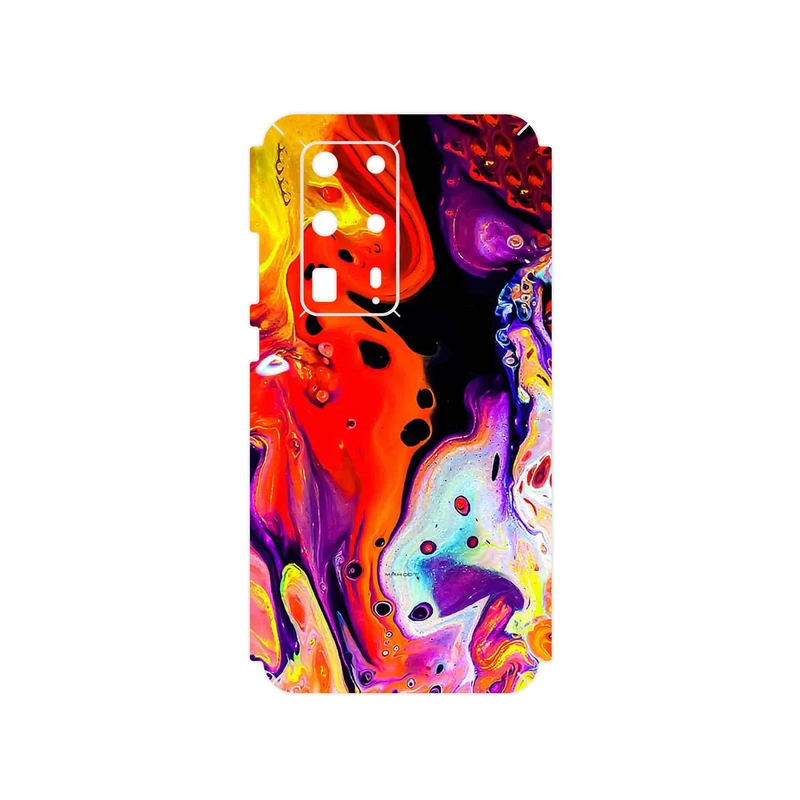 برچسب پوششی ماهوت مدل Abstract Oil Art مناسب برای گوشی موبایل هوآوی P40 Pro Plus