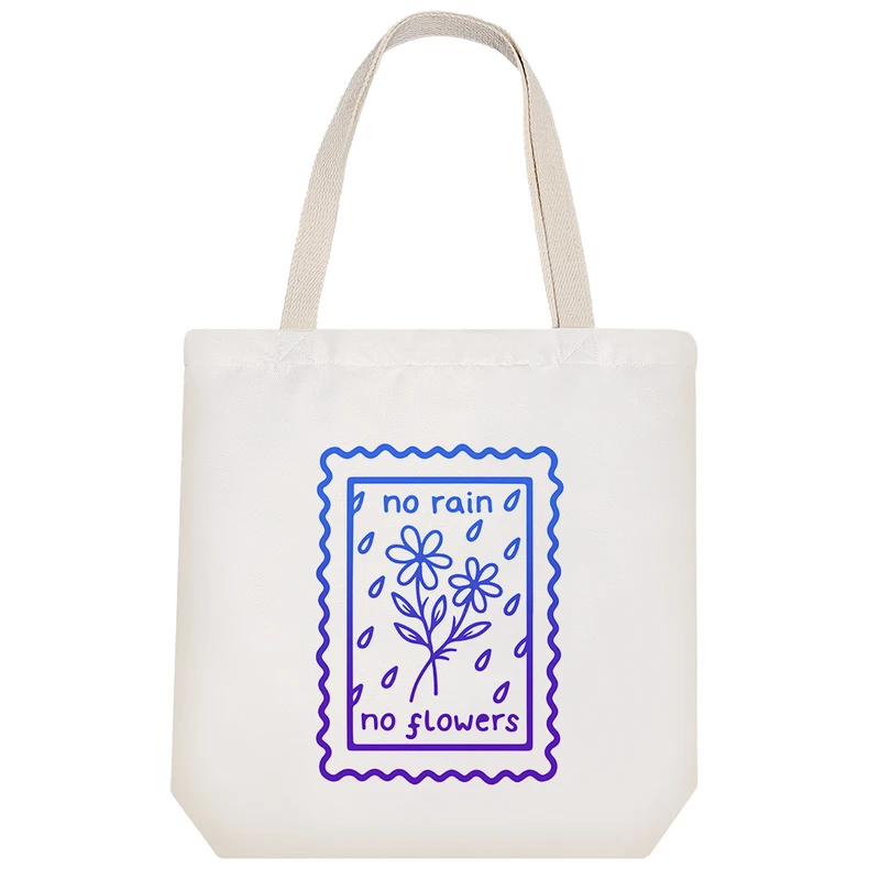 ساک خرید خندالو مدل باران و گل کد 8572